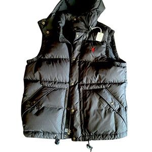 Men’s Ralph Lauren Polo vest with Hood